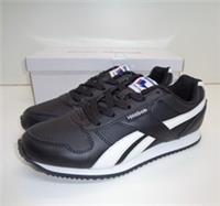 Reebok Girls New Casual Black Trainers Shoes Lace Up Junior School UK Size 3.5