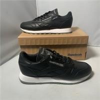 Women's Reebok Classic Leather Trainers In Black Size Uk 4 New In Box