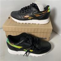 Women's Reebok Classic Leather Trainers In Black Size Uk 4 New In Box