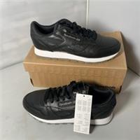 Women's Reebok Classic Leather Trainers In Black Size Uk 4.5 New In Box