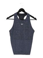 Reebok Women's T-Shirt S Blue Nylon with Elastane, Polyester Basic New with tags