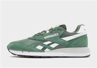 Genuine Reebok Classic Nylon 89 ( Men Sizes: UK 7, 8, 9 & 10 ) Green / White
