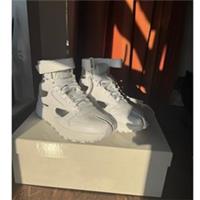 NEW With Box Maison Margiela X Reebok Project 0 Trainers White Cut Out Tabis