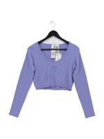 Reebok Women's Top L Purple Nylon with Elastane Cropped New with tags