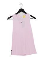 Reebok Women's T-Shirt XS Pink Nylon with Spandex Sleeveless Basic New with tags