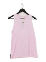 Reebok Women's T-Shirt L Pink Nylon with Spandex Sleeveless Basic New with tags
