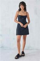 Reebok Classic Wired Small Logo Mini Dress with Shorts in Black Size M - M Regular