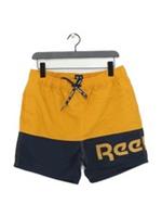 Reebok athletic swim trunks in yellow RRP &pound;16 - M Regular