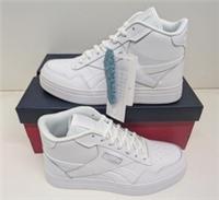 Reebok Ladies White Trainers Mid Shoes Womens Classic RRP &pound;70 New UK Size 5