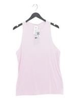 Reebok Women's T-Shirt S Pink Nylon with Spandex Sleeveless Basic New with tags