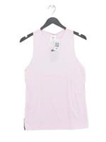 Reebok Women's T-Shirt S Pink Nylon with Spandex Sleeveless Basic New with tags