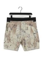 Reebok Men's Shorts L Cream 100% Polyester Chino New with tags