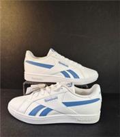 Reebok Court Retro Trainers UK 5.5 White Blue Y2K Tennis Core Classic BNWT