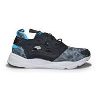 Reebok Furylite AWD UK 8 Light Slip on PUMP - V67118 - Black Shark Energy Blue