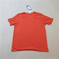 Reebok Activewear Top Womens Large Orange Crew Neck Casual Sportswear NWT - L Regular