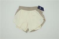 Reebok Women's Running Shorts Size 27 in Beige Shorts New - S Regular