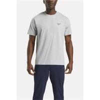 Reebok Cody Crew Neck Tee Cotton Men's Grey Short Sleeve T-Shirts