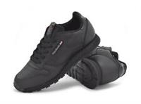 Reebok Classic Leather Junior Womens Older Kids Trainers Black Sneakers 50149