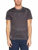 Mens Reebok Combat Spray Dye T Shirt SPEEDWICK Black - BQ5790 NEW