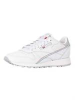 Reebok Men's Classic Leather Trainers, White