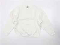 Reebok Men's White Pullover Sweatshirt, S, New - S Regular