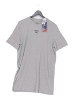 Reebok Women's Midi Dress L Grey Cotton New with tags