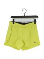 Reebok Women's Shorts S Yellow Polyester New with tags