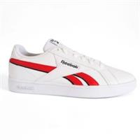 Reebok Court Retro Kids Shoes Trainers UK Size 4 White Red