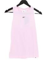 Reebok Women's T-Shirt XS Pink Nylon with Spandex Sleeveless Basic New with tags