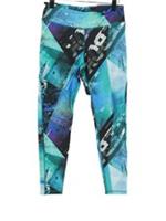 Reebok Women's Sports Bottoms L Blue Polyester New with tags
