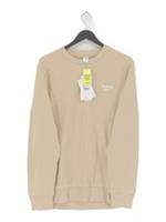 Reebok Men's Hoodie M Cream Cotton with Elastane Pullover New with tags