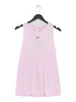 Reebok Women's T-Shirt L Pink Nylon with Spandex Sleeveless Basic New with tags
