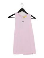 Reebok Women's T-Shirt M Pink Nylon with Spandex Sleeveless Basic New with tags