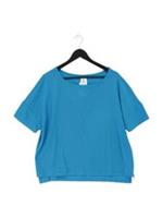 Reebok Women's T-Shirt XL Blue Elastane with Polyester Basic New with tags