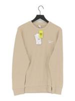 Reebok Men's Hoodie L Cream Cotton with Elastane Pullover New with tags