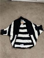 Reebok Yoga Sweater Black/White Size UK XL /Ref4 - XL Regular