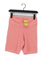 Reebok Women's Shorts M Pink Cotton with Elastane Sweat New with tags