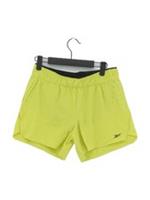 Reebok Women's Shorts S Yellow Polyester New with tags