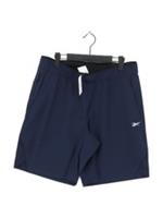 Reebok Men's Shorts M Blue Polyester with Elastane Sweat New with tags