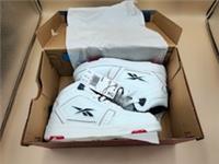 Reebok Boys Classic White Shoes Sneakers EU32.5 Uk 1 Junior