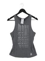 Reebok Women's T-Shirt UK 4 Grey Nylon New with tags
