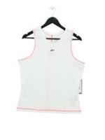 Reebok Women's T-Shirt XL White Elastane with Polyester Basic New with tags