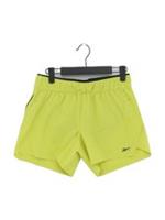 Reebok Women's Shorts S Yellow Polyester New with tags