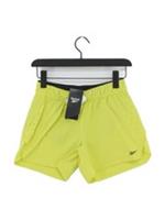 Reebok Women's Shorts XS Yellow Polyester New with tags