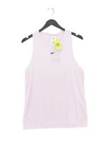 Reebok Women's T-Shirt L Pink Nylon with Spandex Sleeveless Basic New with tags