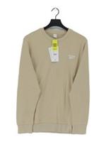 Reebok Men's Jumper L Cream Cotton with Elastane Pullover New with tags