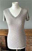 Reebok Tribal Blank T Shirt - Grey - Small UK 8-10 - BNWT