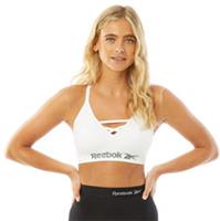 Reebok Womens Maryna Seamless Sports Bra White Size L Chest 38-40'' UK 16-18 - L Regular