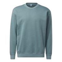 Reebok Classics Men's Crew Neck Sweatshirt Green Organic Cotton Retro Casual New