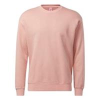 Reebok Classic Men's Crew Sweatshirt Pink Cotton Retro Casual Sports Jumper New